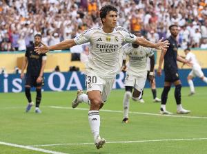 世体：皇马计划新赛季让贡萨洛进一线队，后续是否外租取决于表现