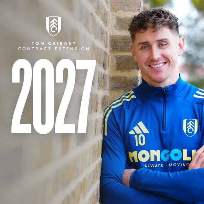 开云体育-官方：富勒姆与队长凯尔尼续约至2027年